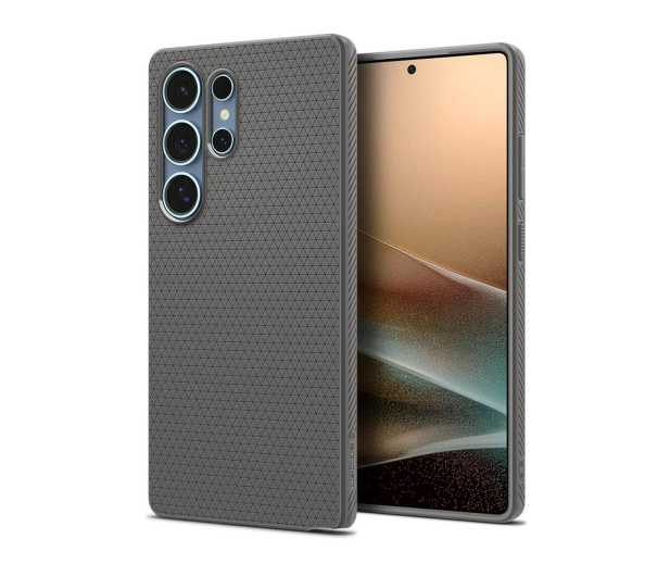 SPIGEN Liquid Air do Samsung Galaxy S25 Ultra Marble Grey ACS08954 - 1313126 - zdjęcie